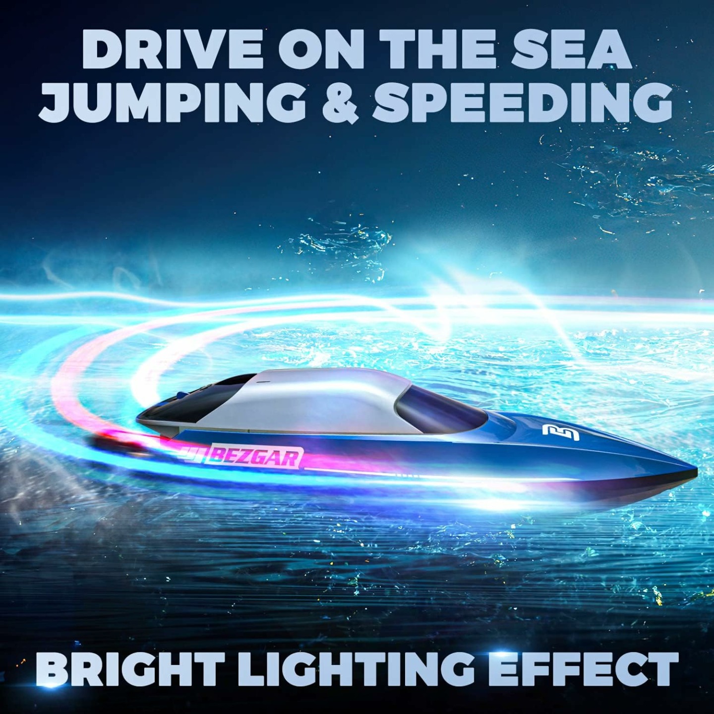 Fast BEZGAR RC Boats - Perfect for Lakes & Pools Fun