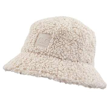Stylish Women's Sherpa Bucket Hat for Fall Comfort