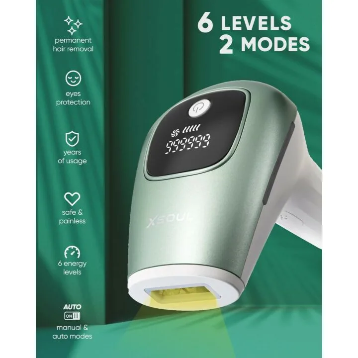 XSOUL Laser Hair Removal Device for Men & Women 2023