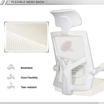 Qulomvs Ergonomic Office Chair - Adjustable Comfort & Style