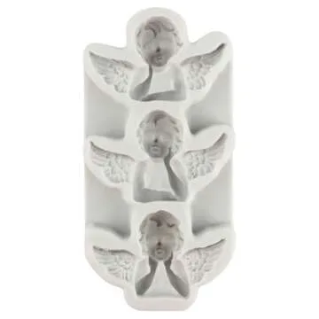 MINFEIDMS Cherub Silicone Fondant Molds for Fun Baking
