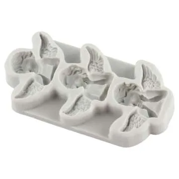 MINFEIDMS Cherub Silicone Fondant Molds for Fun Baking