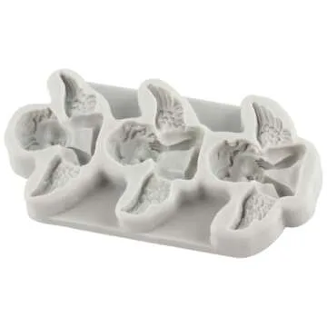 MINFEIDMS Cherub Silicone Fondant Molds for Fun Baking