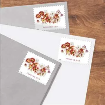 USPS Tulips Forever Stamps Sheet of 20 for Spring 2022
