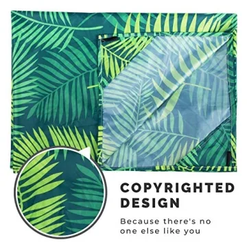 URBANECO Waterproof Sandproof Beach Blanket 107" x 77"