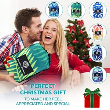 URBANECO Waterproof Sandproof Beach Blanket 107" x 77"