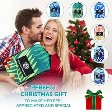 URBANECO Waterproof Sandproof Beach Blanket 107" x 77"