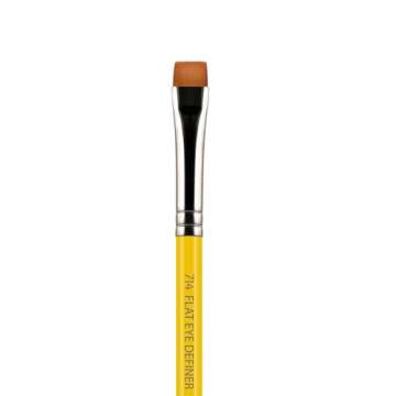Bdellium Tools Professional Makeup Brush - Studio Series 714 Flat Eye Definer - Soft Vegan Brush for...