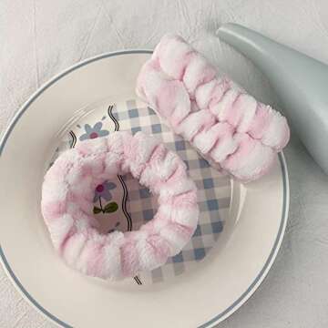 Spa Absorbent Wrist Strap for Women – Microfiber Towel Band