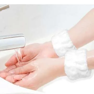 Spa Absorbent Wrist Strap for Women – Microfiber Towel Band