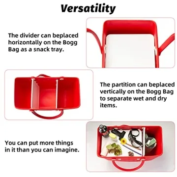 FIHCH Divider Tray for Bogg Bags Easy to Install and Durable