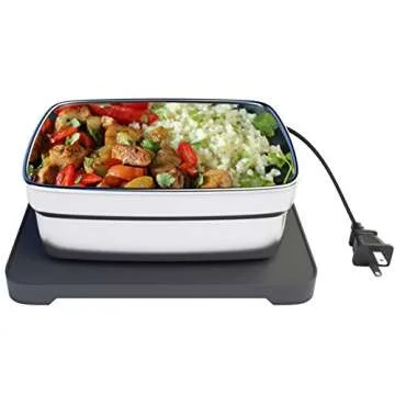 Skywin Portable Oven and Lunch Warmer - Personal Food Warmer for reheating meals at work without an ...