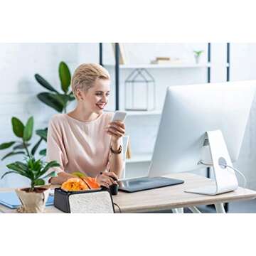 Skywin Portable Oven and Lunch Warmer - Personal Food Warmer for reheating meals at work without an office microwave