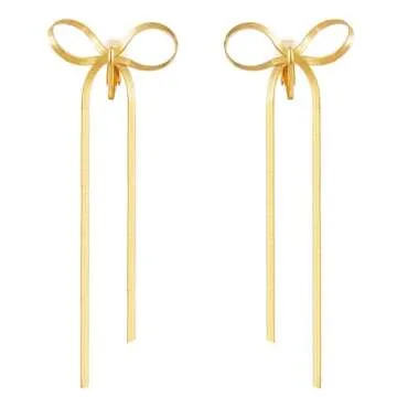 Elegant LOFITOR 14K Gold Clip-on Earrings for Women
