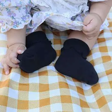 Xiyadun Ruffle Edge Ankle Socks for Infants and Toddlers
