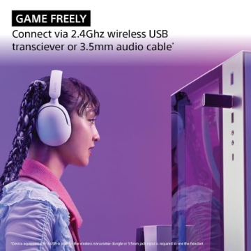 Sony INZONE H5 Wireless Gaming Headset with Spatial Sound