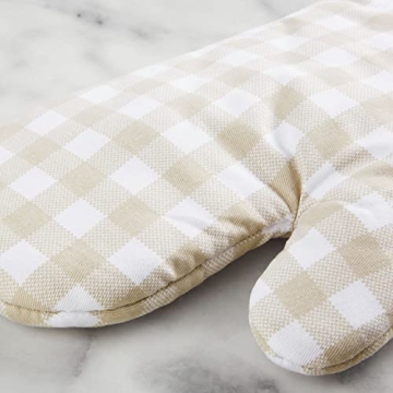 KitchenAid Gingham Oven Mitts Heat Resistant Cotton Set