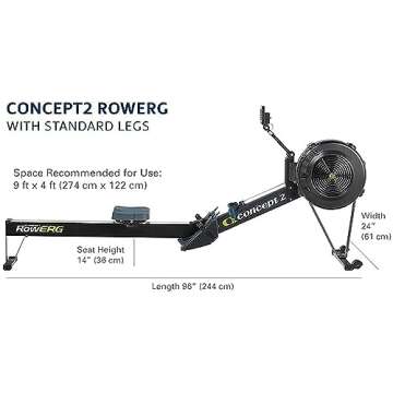 Concept2 Model D Upgraded New Rowing Machine Indoor Rowing Machine for Exercise Control Your Workout Intensity with PM5 Performance Monitor and Bundled with HogoR Cleaning Cloth