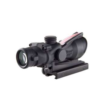 Trijicon Acog 4 X 32 Scope Dual Illuminated Chevron .223 Ballistic Reticle, Black