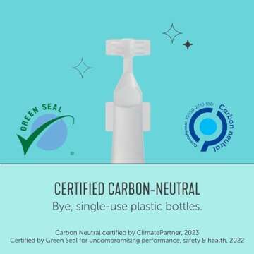 Force of Nature Activator Capsules - Concentrate Refill for Eco-Friendly, All-Purpose Disinfectant Cleaning Spray - Kitchen, Bathroom, Toilet, Glass - Cleaning Supplies, 25 Count (3ml)