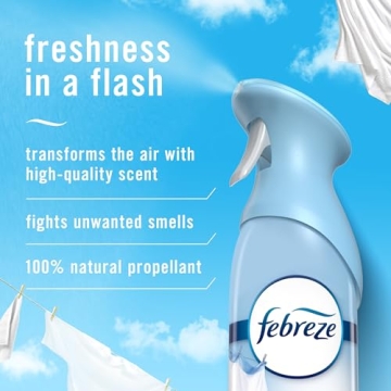Febreze Air Freshener Spray, Odor Eliminator, Linen & Sky 8.8oz
