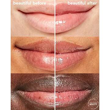 TULA Skin Care Lip SOS - Lip Treatment Balm that Plumps, Smooths & Hydrates lips with a Glossy Tint, Blushing Lemonade, 0.28 oz.