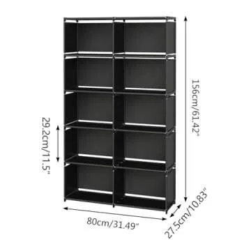 MOYIPIN Stylish Bookshelves | Multi-Functional Storage Rack