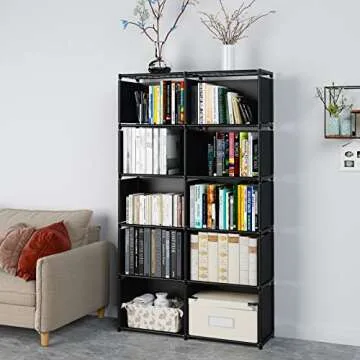MOYIPIN Stylish Bookshelves | Multi-Functional Storage Rack
