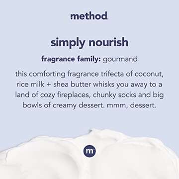 Method Method Body Wash, Simply Nourish, 18oz, 2 Pack, Simply Nourish, 18 fluid_ounces