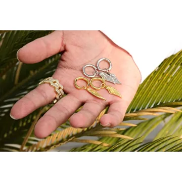 Stylish HELLOICE Angel Wings Earrings for All Occasions