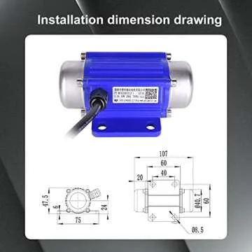 Putec DC Brushless Vibration Motor 12V 30W High Speed