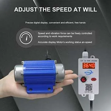 Putec DC Brushless Vibration Motor 12V 30W High Speed