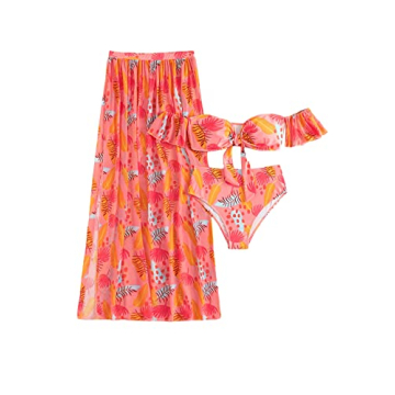 Stylish SHENHE Women's 3 Piece Tie Dye Bikini Set Online