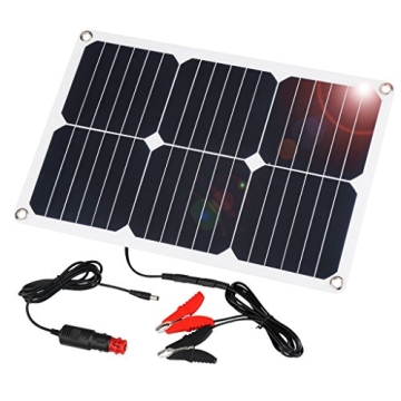 SUAOKI Solar Car Battery Charger 18W Efficient & Portable