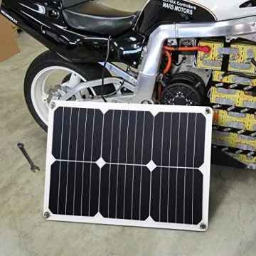 SUAOKI Solar Car Battery Charger 18W Efficient & Portable