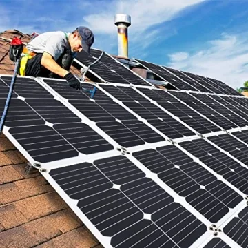 SUAOKI Solar Car Battery Charger 18W Efficient & Portable