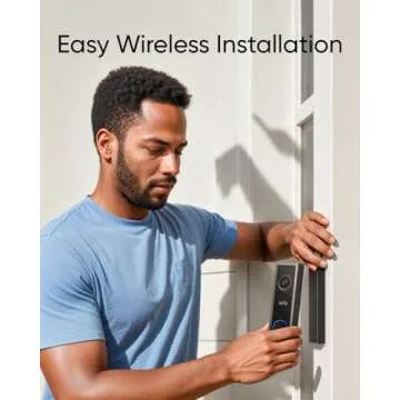 eufy Video Doorbell C30, Battery Powered, 2K FHD, 16:9 Expanded View, Easy Installation, Ring Call, Human and Motion Detection, HomeBase S380 Compatible, No Monthly Fee (Renewed)