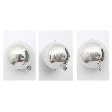 Eanjia Silver 4D Foil Balloons Great for All Occasions