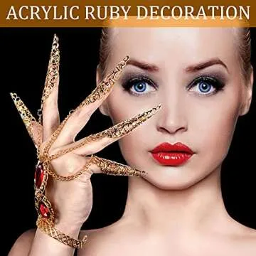 Maitys Gold Bracelets for Dancers & Halloween Costumes