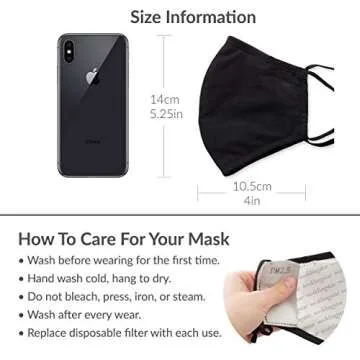 Stylish WEDDINGSTAR 3-Ply Adult Face Mask - Adjustable & Washable