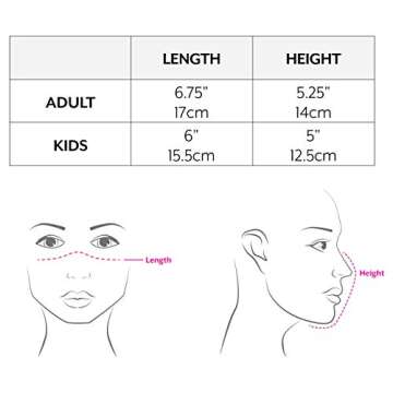 Stylish WEDDINGSTAR 3-Ply Adult Face Mask - Adjustable & Washable