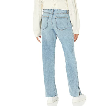 The Drop Women's Vintage Indigo Relaxed Fit Jeans