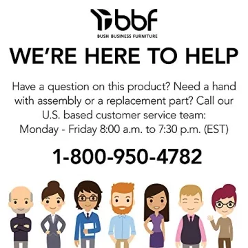 Bush Business Office 500 Executive Desk - Modern Design & Durability