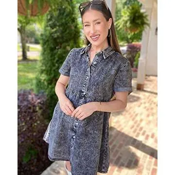 Stylish GRAPENT Women’s Babydoll Dress for Versatile Wear