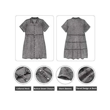 Stylish GRAPENT Women’s Babydoll Dress for Versatile Wear