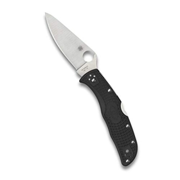 Spyderco Endela Lightweight Folding Knife - 3.41" VG-10 Blade, Ergonomic FRN Handle