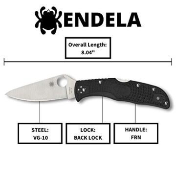 Spyderco Endela Lightweight Knife - Versatile EDC Tool