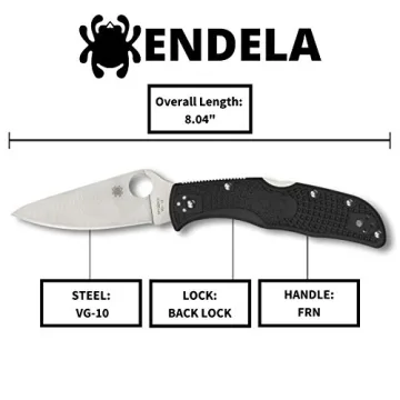 Spyderco Endela Lightweight Knife - Versatile EDC Tool