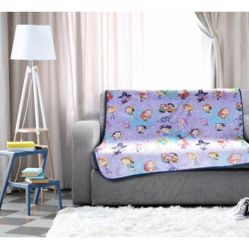 Soft KPOP Demon Hunters Throw Blanket for Kids