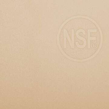 Thirteen Chefs Cutting Boards for Kitchen - 24 x 18 x .5" Brown Color Coded Plastic Cutting Board with Non Slip Surface - Dishwasher Safe Chopping Board